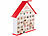 infactory Adventskalender "Haus" zum Befüllen, wiederverwendbar, Holz infactory  