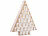 infactory Adventskalender "Baum" zum Befüllen, wiederverwendbar, Holz infactory Adventskalender zum Befüllen, Holz