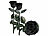 St. Leonhard 2er-Set Infinity-Rosen "schwarz" mit Stiel, 3-5 Jahre haltbar, 28x5cm St. Leonhard Infinity-Rosen