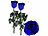 St. Leonhard 2er-Set Infinity-Rosen "blau" mit Stiel, 3 - 5 Jahre haltbar, 28 x 5cm St. Leonhard Infinity-Rosen