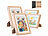Your Design 4er-Set Bilderrahmen A4 mit Fach für 150 Kinderzeichnungen, Holz-Optik Your Design Bilderrahmen mit aufklappbarem Fach für Kinderzeichnungen