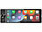 Creasono 1-DIN-Autoradio mit wireless Apple Carplay & Android Auto, 6,6"/16,8cm Creasono 