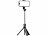 Somikon Mini 2in1-Smartphone-Stativ & Selfie-Stick, BT-Fernauslöser, 24-67cm Somikon Selfie-Sticks und Smartphone-Stative