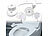 BadeStern Bidet-Toilettenaufsatz mit 2 Düsen, Ausfahrautomatik, selbstreinigend BadeStern Bidet-Toilettenaufsätze mit 2 Düsen mit Ausfahrautomatik 