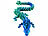Playtastic 3D-gedrucktes Drachenei mit Drachenfigur, blau/grün, 28,5 cm Playtastic Dracheneier mit Drachenfigur 