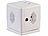 revolt 4-fach-Steckdosen-Würfel mit USB-C PD 20 W & 2x USB-A, QC, Halterung revolt Steckdosen-Würfel mit USB-Ports (Schweizer Stecker-Typ J)