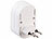 revolt 2er-Set 2in1-Steckdosen mit 230-V-Ausgang, USB-C und USB-A, 3,4 A revolt 2in1-Steckdosen mit USB-C und USB-A (Schweizer Stecker-Typ J)