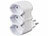 revolt CH: Dreifach-Steckdose für Typ J (Schweiz), 230 Volt, bis 2.300 Watt revolt Dreifach-Steckdosen für Typ J (Schweiz)