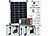 Fensterbank Solar: revolt Fensterbank-Solarkraftwerk: Powerstation mit 20-W-Modul, 88,8 Wh, 120W