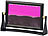 infactory Schwenkbares Mini-Sandbild "Dream Pink" mit Standfuß, 110 x 65 mm infactory
