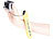 PEARL 2er-Pack schwimmende Handschlaufe für Unterwasser-Kamera u.v.m., gelb PEARL Schwimmende Handschlaufen für Unterwasser-Mobilgeräte