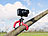PEARL Ultraflexibles Dreibein-Kamerastativ mit Smartphone Halterung PEARL Flexible Mini-Tripod-Kamerastative mit Smartphone-Halterungen