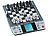 MGT Mobile Games Technology Professioneller 8in1 Schach-Computer mit Sprachausgabe & Touchfeld MGT Mobile Games Technology Chess Trainers Schachcomputer