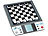 MGT Mobile Games Technology Professioneller 8in1 Schach-Computer mit Sprachausgabe & Touchfeld MGT Mobile Games Technology Chess Trainers Schachcomputer