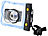Somikon Unterwasser-Kameratasche XL mit Objektivführung Ø 55 mm Somikon Unterwasser Kamera-Hüllen