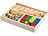 Playtastic 76-teiliger Kinder Baukasten mit Bauelementen aus Echtholz Playtastic Holz Baukästen