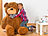 Playtastic Aufblasbares Plüschtier "Oskar, der riesige Teddy", 150cm Playtastic