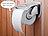 Playtastic Sprechender Toilettenpapier-Halter, nimmt 10 Sekunden Ihren Text auf Playtastic Sprechende Toilettenpapier-Halter