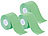 newgen medicals Kinesiologie-Tape aus Baumwollgewebe, 3er-Set, grün newgen medicals Kinesiologie-Tapes