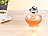 Cucina di Modena Tee-Set aus Glaskanne (1,5 l) mit Edelstahl-Sieb und Stövchen Cucina di Modena Glas-Teekannen mit Tee-Sieb und Stövchen