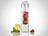 Rosenstein & Söhne Trinkflasche, Wasserflasche mit Fruchtbehälter, Tritan, BPA-frei, pink Rosenstein & Söhne Trinkflaschen mit Fruchtbehälter