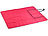 PEARL 3in1-Picknickdecke mit Sitzkissen und Zudecke, waschbar, 180 x 150 cm PEARL Multifunktionale Picknickdecke, waschbar