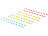 PEARL 100 Retro Papier-Trinkhalme in 4 Farben, gestreift, lebensmittelecht PEARL Papier-Trinkhalme