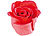 PEARL 4er-Set Geschenkboxen mit je 6 roten Rosen-Duftseifen PEARL Rosenblüten-Duftbäder