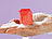 PEARL 4er-Set Geschenkboxen mit je 6 roten Rosen-Duftseifen PEARL