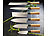 TokioKitchenWare Damast-Fleischmesser mit 21,5cm Klinge TokioKitchenWare Damast-Küchenmesser