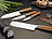 TokioKitchenWare PEARL Edition 4-teiliges Küchen-Messerset, Edelstahl TokioKitchenWare