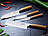TokioKitchenWare Küchenmesser-Set 4-tlg. Edelstahl, TokioKitchenWare PEARL-Edition TokioKitchenWare