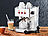 Cucina di Modena Siebträger-Espressomaschine mit Milchschäumer (Versandrückläufer) Cucina di Modena Siebträger-Espressomaschinen
