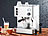 Cucina di Modena Siebträger-Espressomaschine ES-1500.mm mit Manometer Cucina di Modena Siebträger-Espressomaschinen