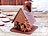 Rosenstein & Söhne 3D Schokoladen-Gussformen-Set "Weihnachtshaus" Rosenstein & Söhne Schokoladenhaus 3D-Gussformen