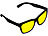 PEARL Kontrastverstärkende Nachtsicht-Brille "Night Vision" im Retro-Look PEARL Nachtfahr- & Kontrast-Brillen