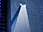 Luminea Edelstahl-LED-Solar-Wandleuchte, Licht- & Bewegungssensor, 48 lm, 0,5W Luminea LED-Solar-Außenlampen mit PIR-Sensoren (neutralweiß)