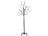Lunartec Solar-LED-Lichterbaum mit 120 leuchtenden Blüten und Standfuß, 150 cm Lunartec Solar-Lichterbäume