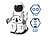 FRANZIS Spielzeugroboter "MoonBot" mit Begleitbuch zur Roboter-Geschichte FRANZIS Spielzeug-Roboter