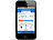 newgen medicals Personenwaage mit Langzeit-Analyse per iPhone-App newgen medicals Körperanalysewaagen mit Bluetooth