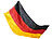PEARL Fußball-Fan-Set "Deutschland", 12-teilig PEARL Deutschland-Fan-Artikel