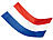 PEARL Länderflagge Niederlande 150 x 90 cm aus reißfestem Nylon PEARL Länderfahnen