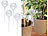 Royal Gardineer 4er-Set Gießfrei-Bewässerungs-Kugeln aus Glas, transparent, Ø 6 cm Royal Gardineer Wasserspender für Topfpflanzen