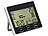 infactory Digitaler Wecker mit Kalender, Thermometer und Hygrometer infactory Digitales Hygrometer/Thermometer mit Uhr und Weckfunktion