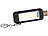 PEARL Mini-Akku-Taschenlampe mit COB-LED und USB-Ladeanschluss, 50 lm, 1 W PEARL LED-Akku-Taschenlampen mit USB-Anschluss