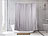 BadeStern Anti-Schimmel-Duschvorhang grau, 180 x 200 cm, 12 Befestigungsringe BadeStern Anti-Schimmel-Duschvorhänge