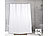 BadeStern Textil Anti-Schimmel-Duschvorhang weiß, 180 x 200 cm, 12 Ringe BadeStern Anti-Schimmel-Duschvorhänge