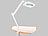 Lunartec Profi-Lupenlampe mit 28 Watt Röhre & 3 Dioptrien Vergrößerung Lunartec Lupenleuchten