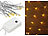 Lunartec LED-Lichternetz "White Galaxy" mit Leuchteffekten, 2,5 x 1 m, IP44 Lunartec LED-Lichtnetze