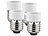Lunartec Lampensockel-Adapter E27 auf E14, 4er-Set Lunartec Lampensockel-Adapter